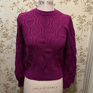 Marled XS Magenta Sweater